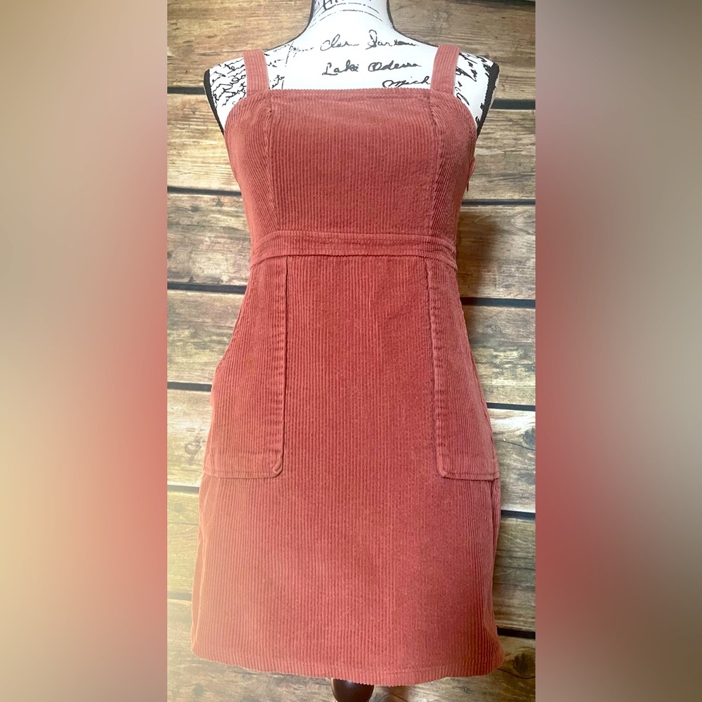 Common Stitch Corduroy Dress